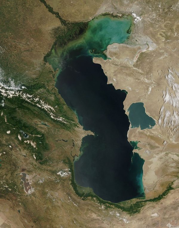 Morze Kaspijskie grafika
