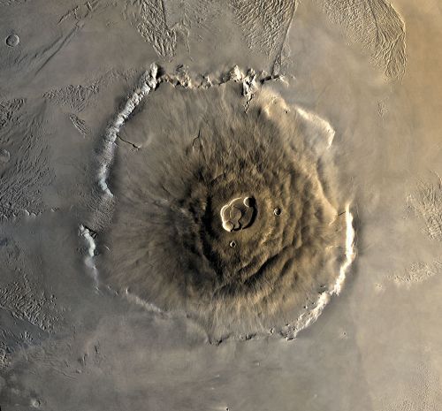Olympus Mons (Góra Olimp) grafika