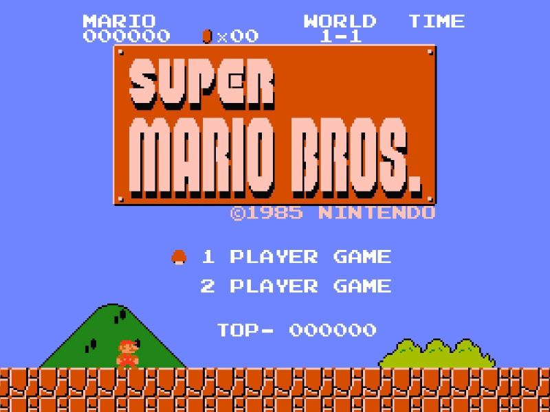 Super Mario Bros. grafika