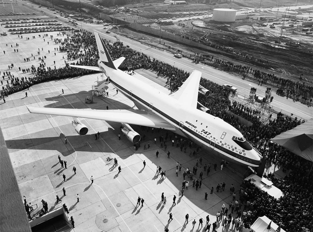 Boeing 747 grafika