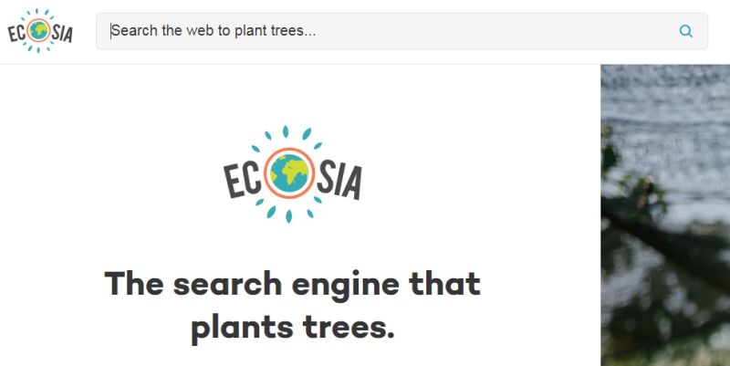Ecosia grafika