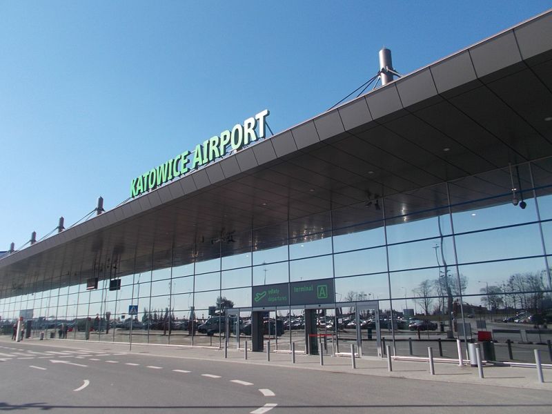Międzynarodowy Port Lotniczy Katowice w Pyrzowicach grafika