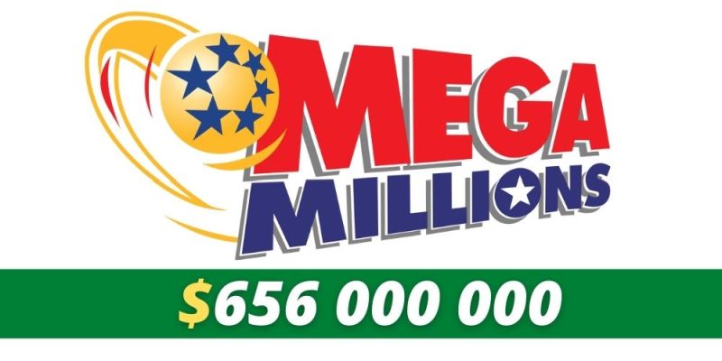 Mega Millions - pula: $656 000 000 grafika