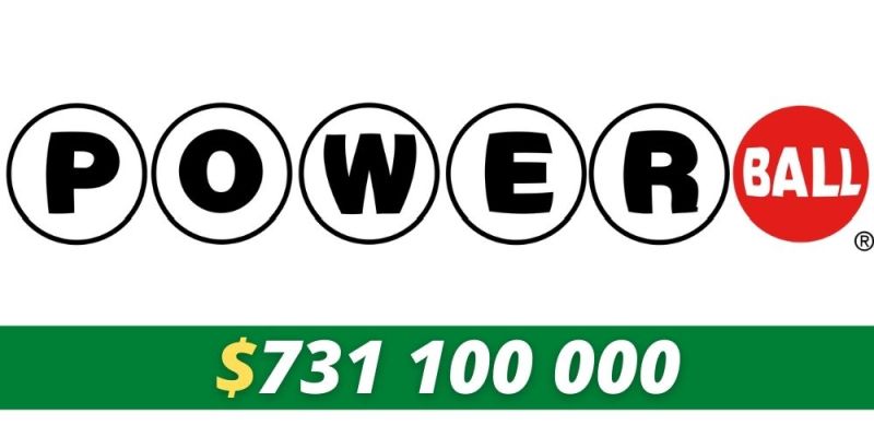 Powerball - pula: $731 100 000 grafika