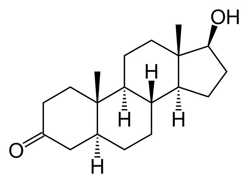 Dihydrotestosteron (DHT) grafika
