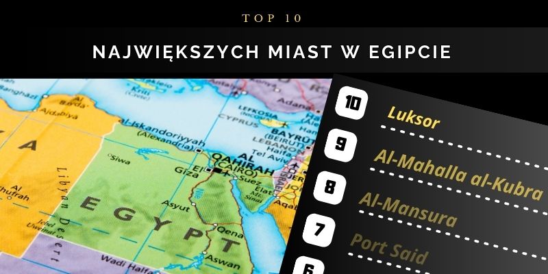 10 największych miast w Egipcie